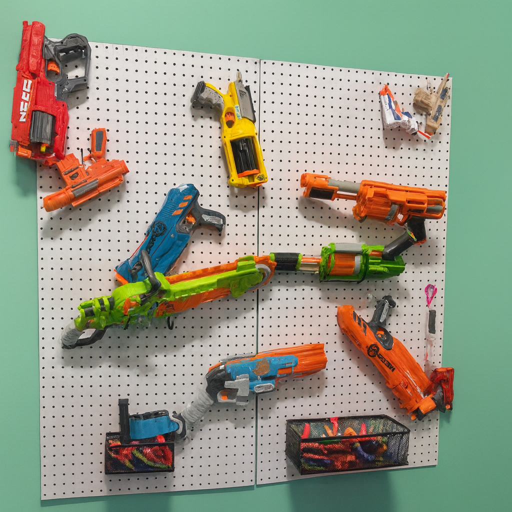 NERF Target Range - Soft-dart target practice in a supervised zone.